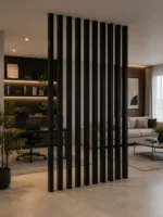 Divisória Brise WPC Preto - Imagem 7