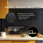 Ripado WPC 18mm Preto - Imagem 7