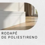 Rodapé Poliestireno 10cm Branco - Imagem 2