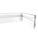 Rodapé Poliestireno 10cm Branco - Imagem 11