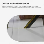 Rodapé Poliestireno 20cm Branco - Imagem 5